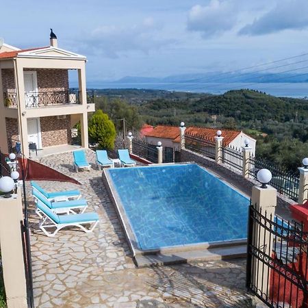 Villa Spartera Sea View By Corfuescapes Лефкими Экстерьер фото
