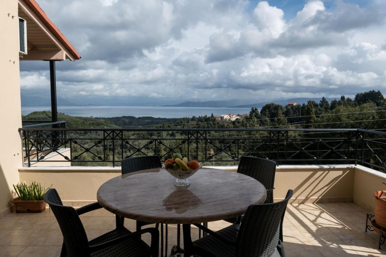 Villa Spartera Sea View By Corfuescapes Лефкими Экстерьер фото