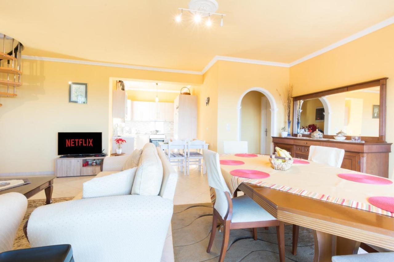 Villa Spartera Sea View By Corfuescapes Лефкими Экстерьер фото